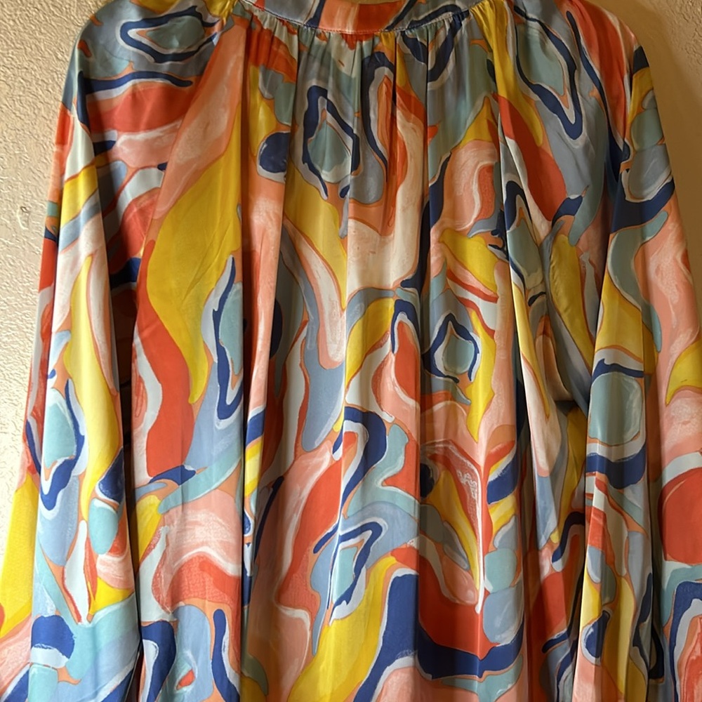 Multicolored blouse - Picture 4 of 4